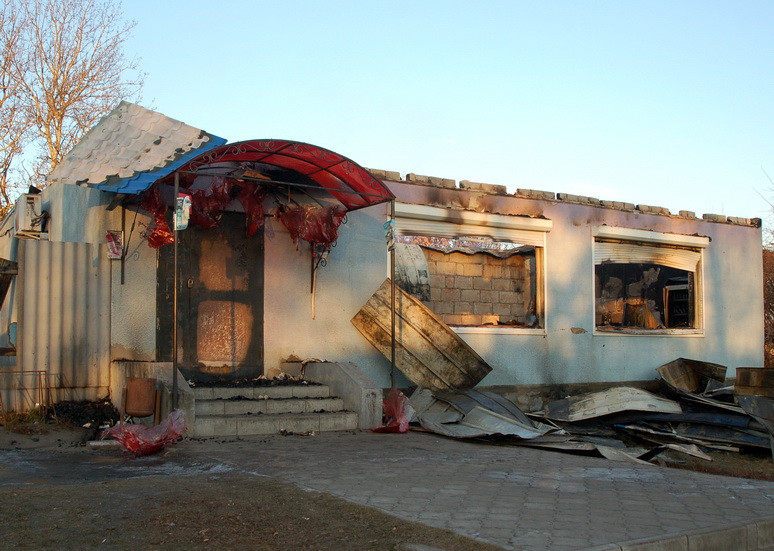 Сьогодні в Ямполі згорів магазин