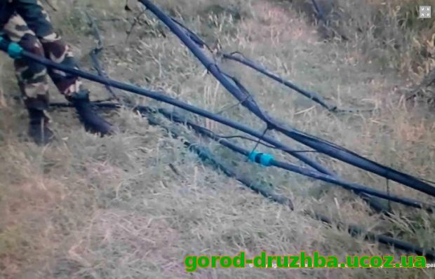 На российско-украинской границе обнаружили подпольный трубопровод